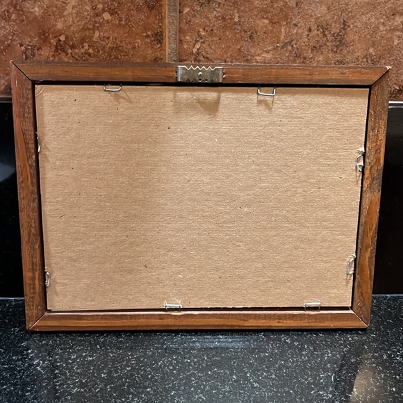 Americana picture w/ bear, baskets and flag - Picture 4 of 4